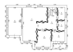 Дом 196м², 2-этажный, участок 8 сот.