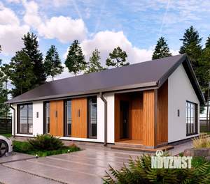 Дом 100м², 1-этажный, участок 5 сот.