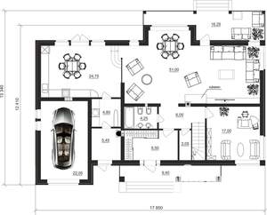 Дом 350м², 2-этажный, участок 10 сот.