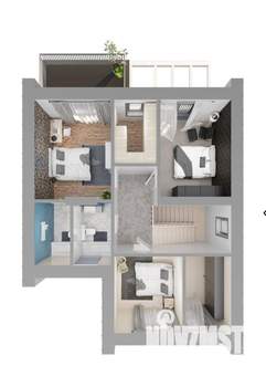 Коттедж 234м², 2-этажный, участок 6 сот.