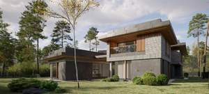 Дом 730м², 2-этажный, участок 20 сот.