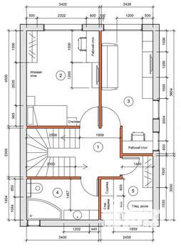 Дом 180м², 3-этажный, участок 3 сот.