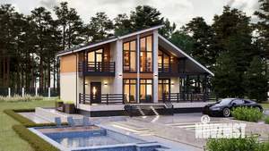 Дом 226м², 2-этажный, участок 13 сот.