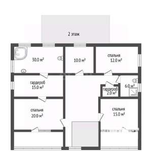 Дом 318м², 2-этажный, участок 8 сот.