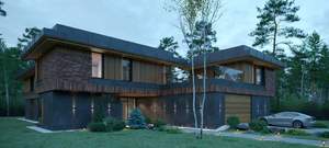 Дом 740м², 2-этажный, участок 20 сот.