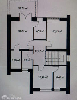 Дом 199м², 2-этажный, участок 6 сот.