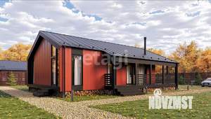 Дом 90м², 1-этажный, участок 90 сот.