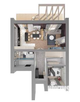 Коттедж 234м², 2-этажный, участок 6 сот.