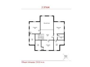 Дом 1000м², 3-этажный, участок 260 сот.