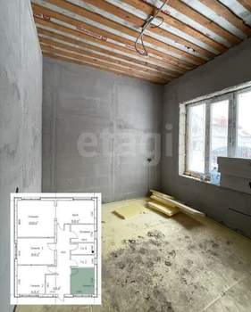 Дом 119м², 1-этажный, участок 6 сот.