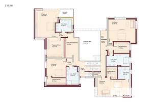 Дом 1100м², 3-этажный, участок 21 сот.