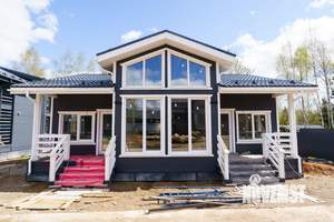 Дом 130м², 1-этажный, участок 6 сот.