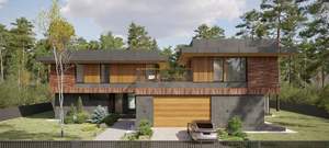 Дом 740м², 2-этажный, участок 20 сот.