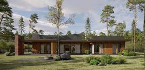 Дом 570м², 1-этажный, участок 19 сот.