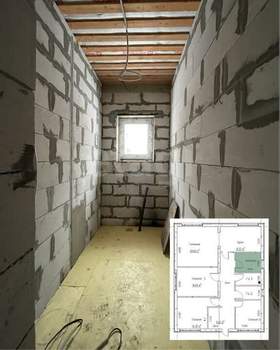 Дом 119м², 1-этажный, участок 6 сот.