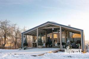 Дом 65м&sup2;, 1-этажный, на длительный срок, 