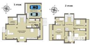 Коттедж 500м², 3-этажный, участок 15 сот.  