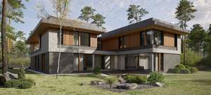 Дом 640м&sup2;, 2-этажный, участок 20 сот.  