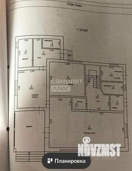 Дом 310м², 2-этажный, участок 6 сот.  