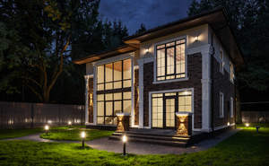 Дом 205м², 2-этажный, участок 9 сот.  