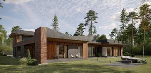 Дом 570м², 1-этажный, участок 19 сот.  