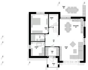 Коттедж 205м², 2-этажный, участок 12 сот.  