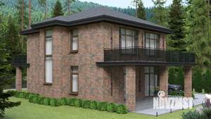 Дом 270м², 2-этажный, участок 9 сот.  