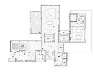 Коттедж 740м², 2-этажный, участок 20 сот.  