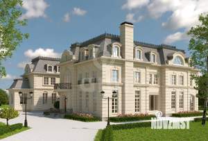 Коттедж 745м², 2-этажный, участок 54 сот.  