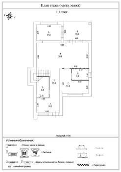 Коттедж 443м², 3-этажный, участок 9 сот.  