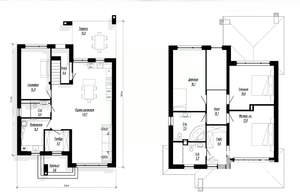 Дом 185м², 2-этажный, участок 6 сот.  
