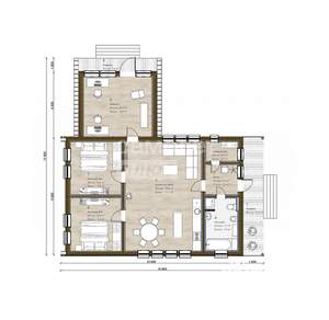 Дом 135м², 1-этажный, участок 6 сот.  
