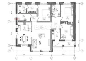 Дом 150м², 1-этажный, участок 8 сот.  