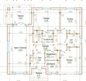 Дом 150м², 1-этажный, участок 8 сот.  