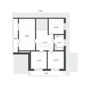 Дом 208м², 2-этажный, участок 19 сот.  