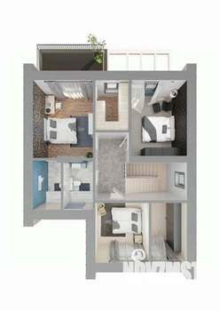 Коттедж 170м², 2-этажный, участок 6 сот.  