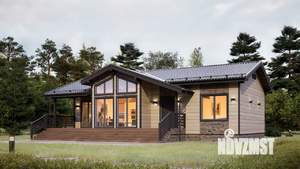 Дом 135м², 1-этажный, участок 8 сот.  