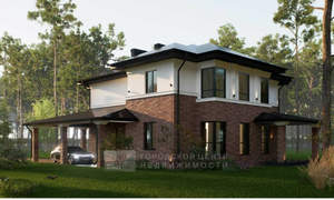 Дом 268м², 2-этажный, участок 5 сот.  