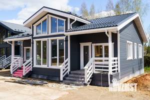 Дом 130м&sup2;, 1-этажный, участок 6 сот.  