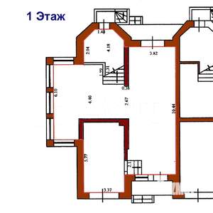 Таунхаус 266м², 2-этажный, участок 5 сот.  