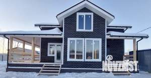 Дом 183м&sup2;, 2-этажный, участок 3 сот.  