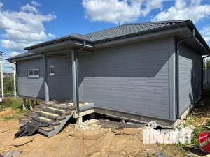 Дом 100м&sup2;, 1-этажный, участок 4 сот.  