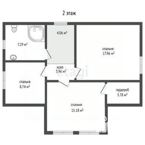 Дом 151м², 1-этажный, участок 7 сот.  