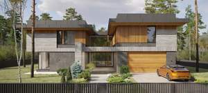 Дом 640м&sup2;, 2-этажный, участок 20 сот.  