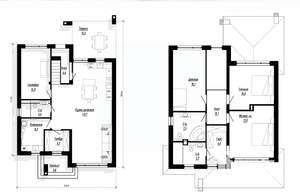 Дом 185м², 2-этажный, участок 6 сот.  
