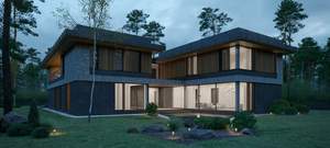 Дом 640м&sup2;, 2-этажный, участок 20 сот.  