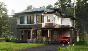 Дом 268м², 2-этажный, участок 5 сот.  