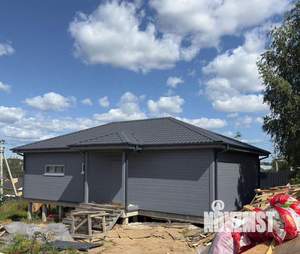 Дом 100м&sup2;, 1-этажный, участок 4 сот.  