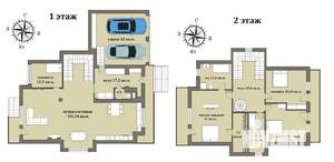 Коттедж 500м², 3-этажный, участок 15 сот.  