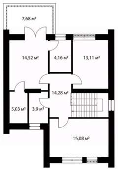 Коттедж 170м², 2-этажный, участок 7 сот.  